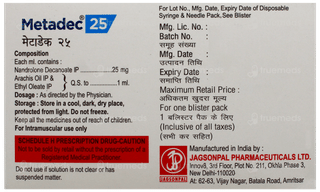 Metadec 25 Injection 1Ml